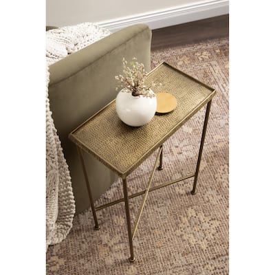 Kate and Laurel Sanzo Slim Side Table