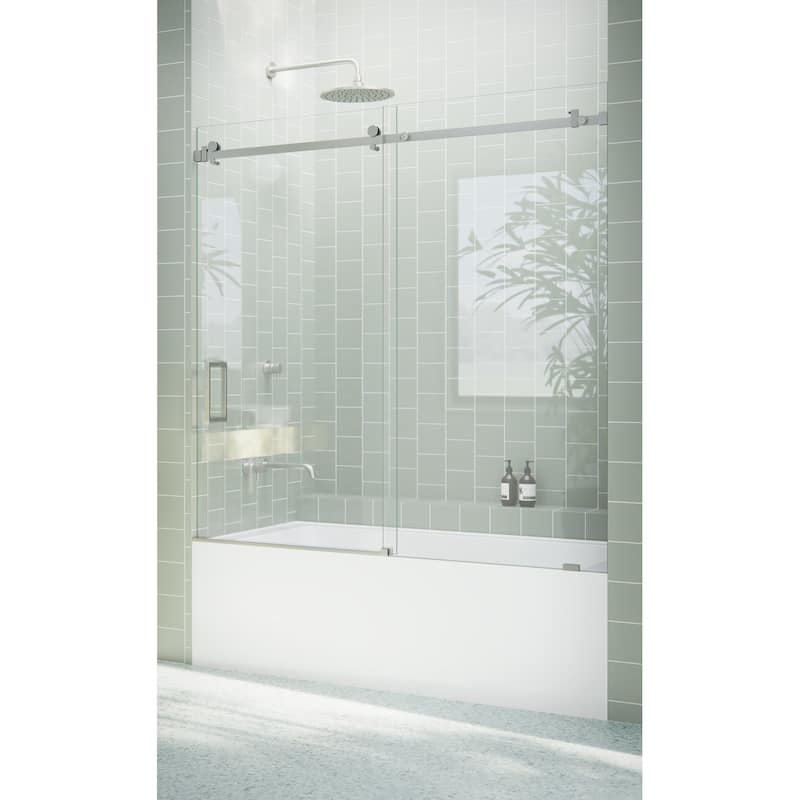 Glass Warehouse B-SQSLD-60 Astro 60" High x 60" Wide Sliding Frameless