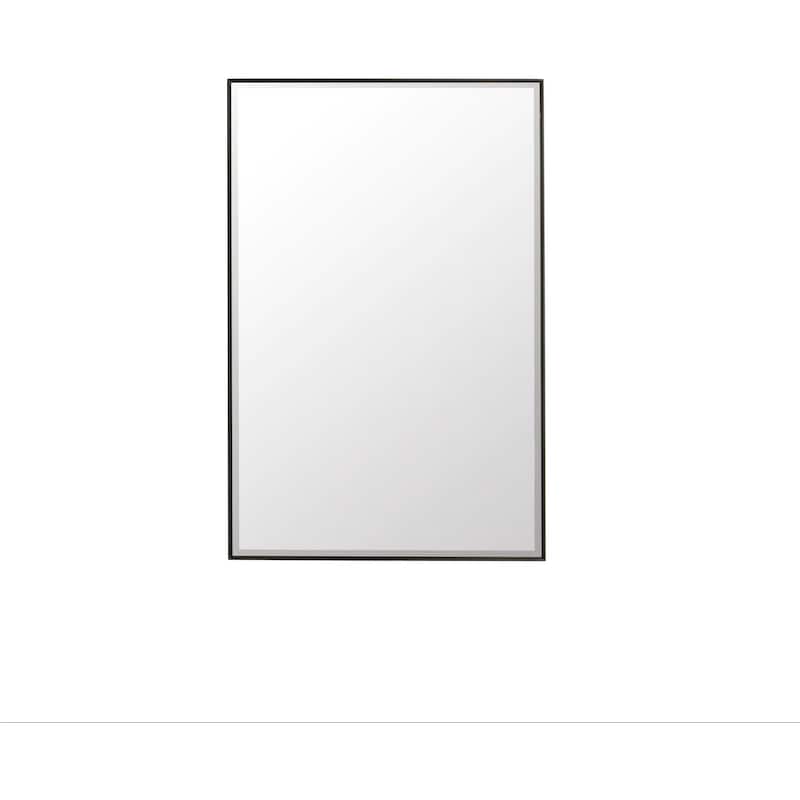 James Martin Vanities 715-M26 Rohe 26"W x 40"H Rectangular Flat - Matte Black