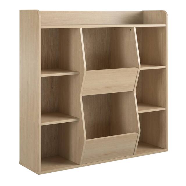 Avenue Greene Samuel Kids Large Toy Storage Bookcase - Blonde Oak