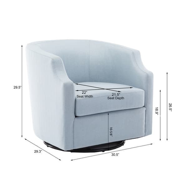 Cayden Swivel Glider Barrel Chair by Greyson Living Bed Bath & Beyond 31493279