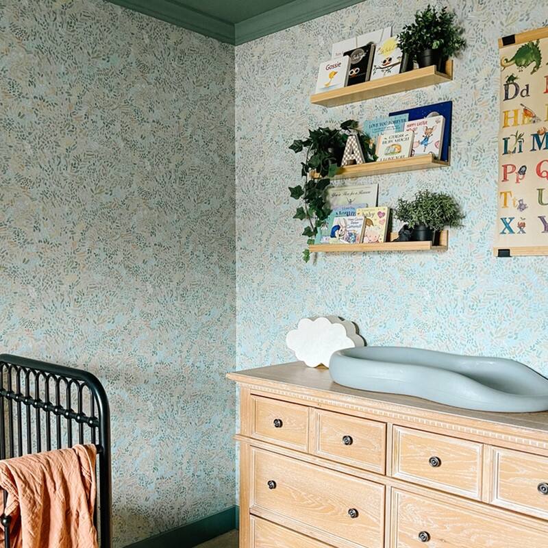 Tempaper Brushstroke Garden Peel and Stick Wallpaper