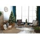 preview thumbnail 5 of 15, Patterned Trees Winter Soft Spun Polyester Decorative Throw Pillow