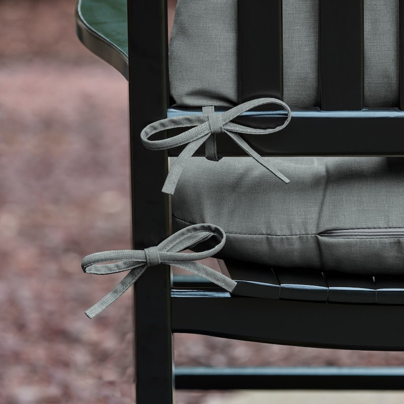 ARDEN Plush Indoor/Outdoor Rocking Chair Cushion Set