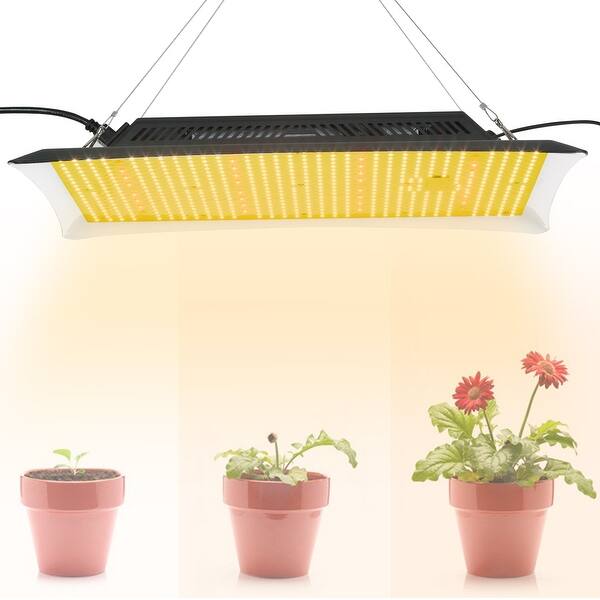 Dimmable 200W Led Grow-Light For Indoor Plants Daisy Chain Full ...
