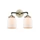 Option Black Antique Brass / Matte White Cased