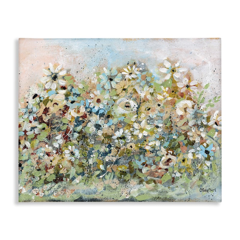 Stupell Bold Garden Blooms Canvas Wall Art Design By Roy Ebert - 30 x 24