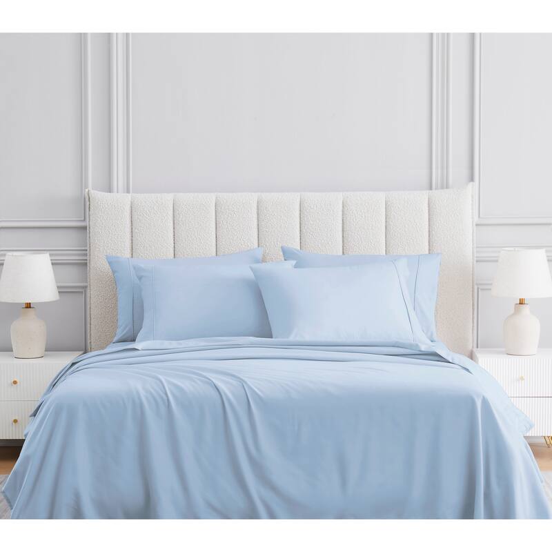 Cotton Rich 1000TC Sheet Set - Blue - King