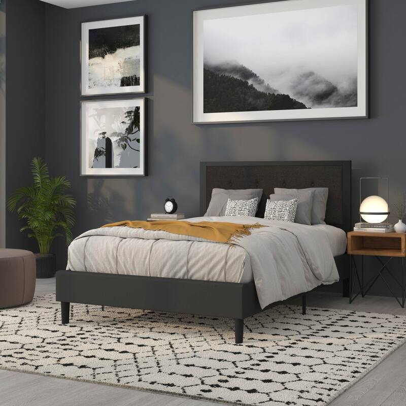 Metal Tufted Upholstered Headboard - Modern Headboard