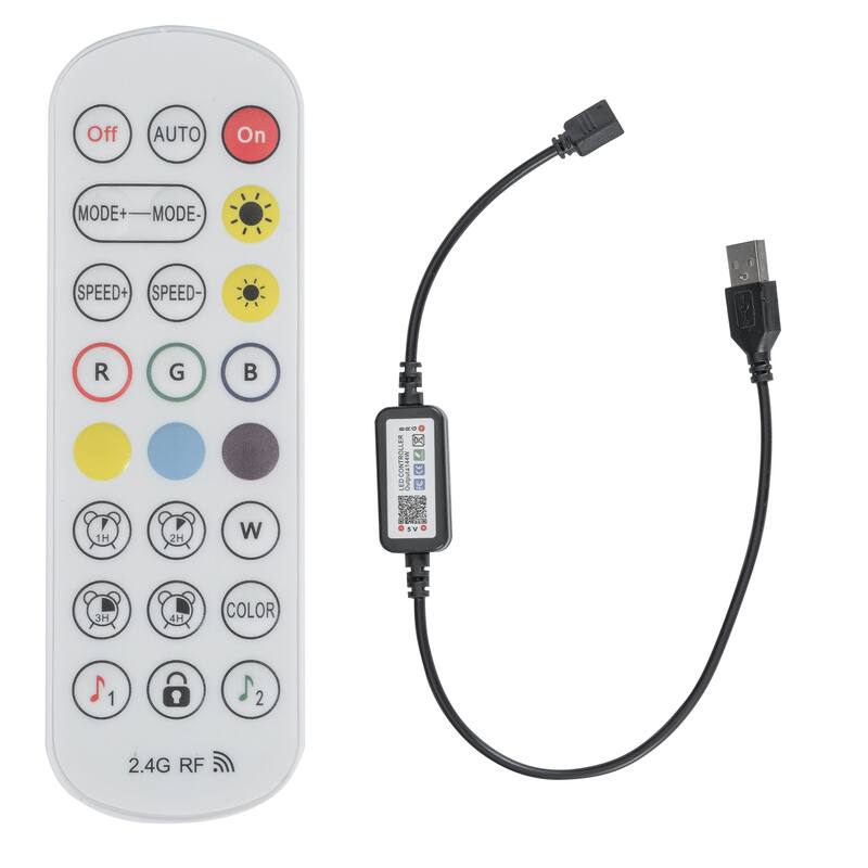 Full Size Metal Loft Bed with Storage Shelf, LED Light, and Built-in Desk