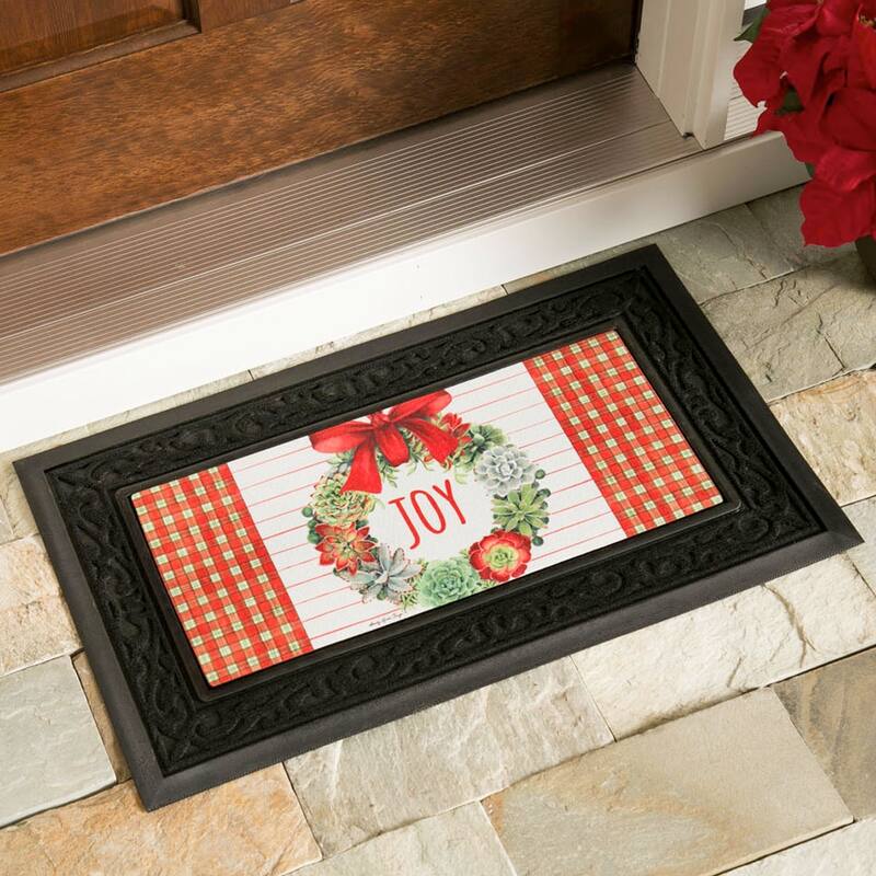 Black Scroll Sassafras Mat Tray