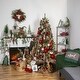 preview thumbnail 7 of 6, Jingle Bell Hanging Christmas Ornament - 4" - Red