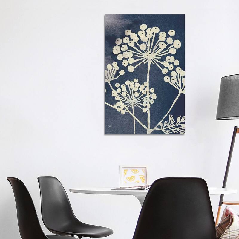 iCanvas "Dark Blue Sky Garden I" by Studio Mousseau Canvas Print - 40x26x1.5