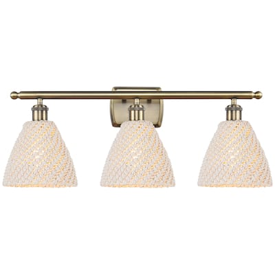 Innovations Lighting 516-3W-11-28 Bristol Natural Vanity Bristol