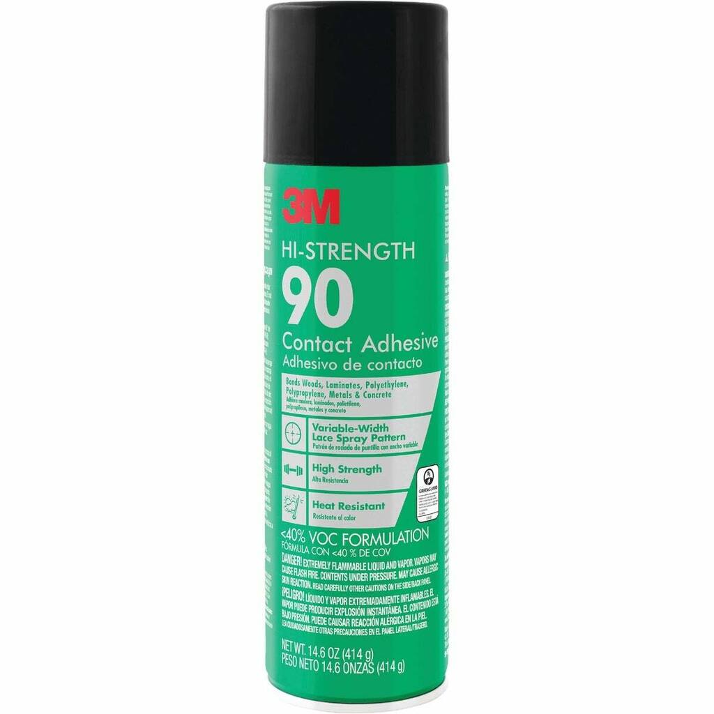 3M Hi-Strength 90 14.6 Oz. Low VOC Contact Adhesive - 1 Each