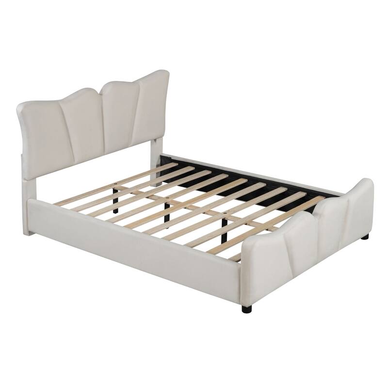 Modern Upholstered Platform Bed