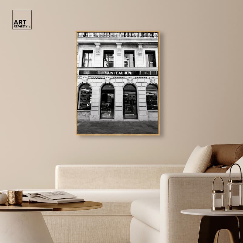 Glam Store front II Canvas by Art Remedy