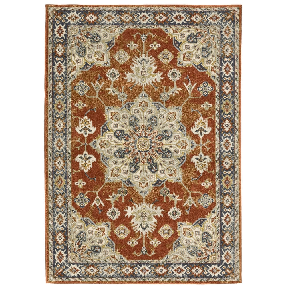 Style Haven Bassel Center Medallion Indoor Area Rug