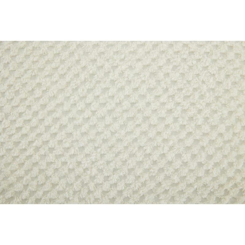 White Modern 47.8" Upholstered 5 Adjustable Chaise Longue Chair with High-Back Cotton and Elastic Sponge