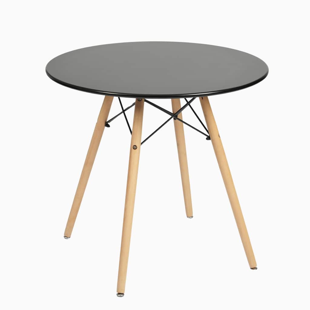 HomyLin 31.5" Round Dining Table Mid-Century Modern Coffee Table