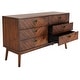 preview thumbnail 22 of 24, SAFAVIEH Couture Donald Mid-century 6-drawer Dresser