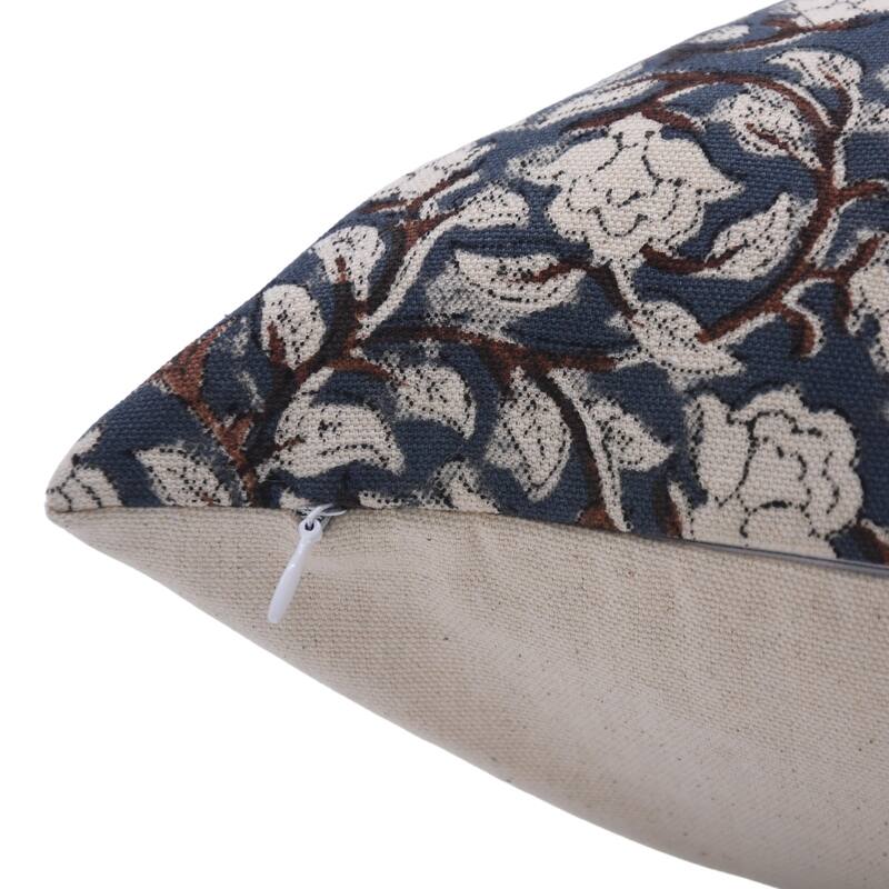 Fabdivine Cotton Square Block print pillow Cover