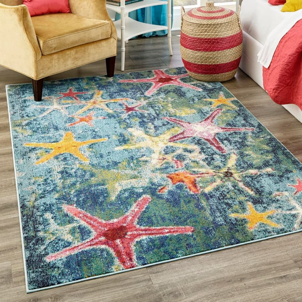 Novelty Cruxoit Collection Area Rug
