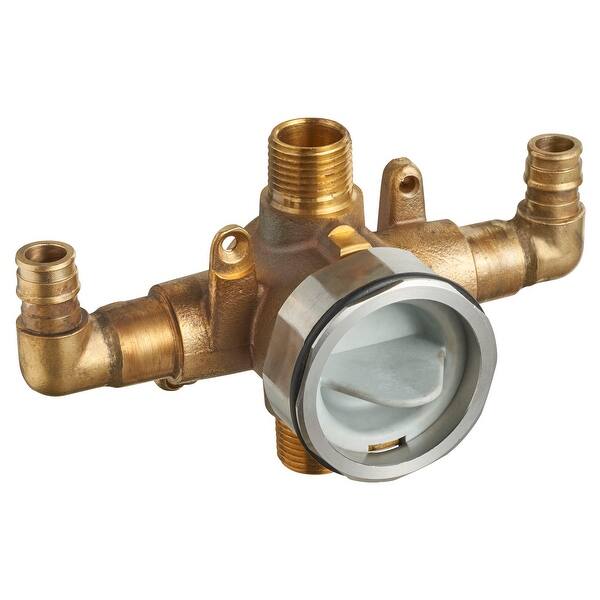 American Standard Ru108e Flash Shower Rough In Valve Body With 1 2 Pex Connection Elbows For Cold Expansion Systems Overstock 27333396