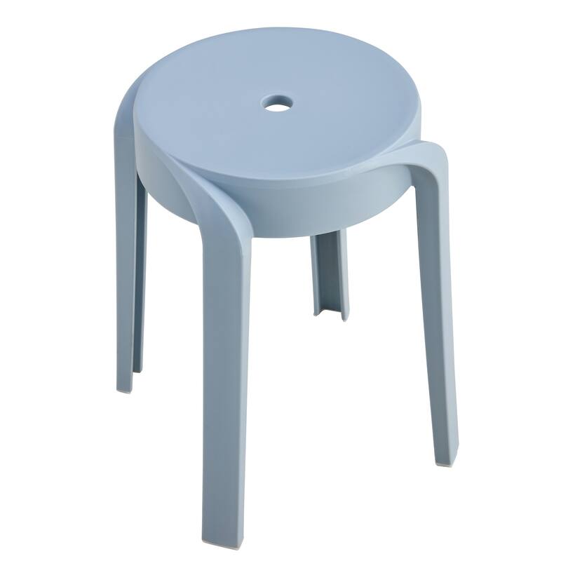 6 Pack Stackable Plastic Stools