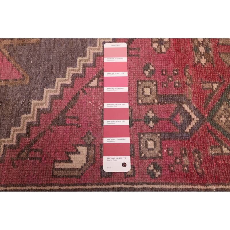 ECARPETGALLERY Hand-knotted Antalya Vintage Red Wool Rug - 3'10 x 6'6