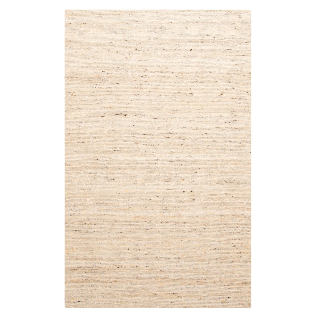 ECARPETGALLERY Braid weave Sienna Tan Wool Rug - 5'0 x 7'10