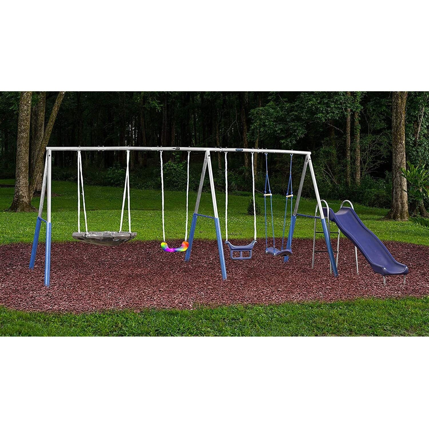 ら*ん様 SWINGTOYS XDP Recreation G Series Surf N Swingin Plus Swing Set w/ LED