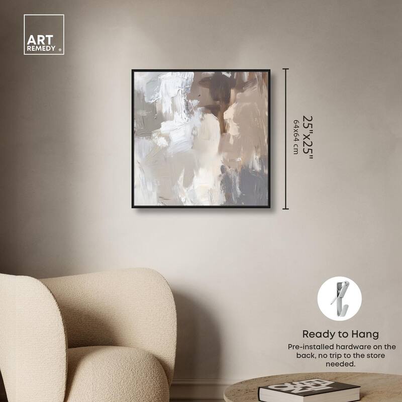 Faded Textured I Canvas by Art Remedy