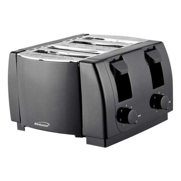 Brentwood appliances ts-285 cool touch 4-slice toaster (black)