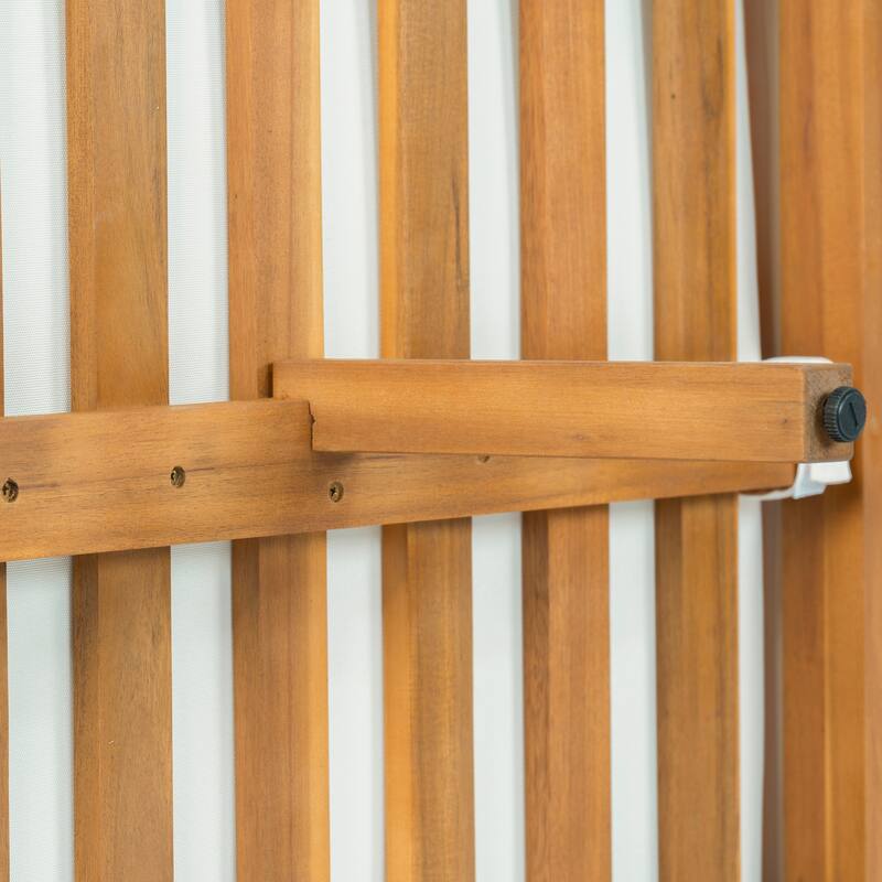 Christopher Knight Home - Ardeno Outdoor Acacia Wood Sofa Loveseat with Cushions and Water-Repellent Fabric - 71.54