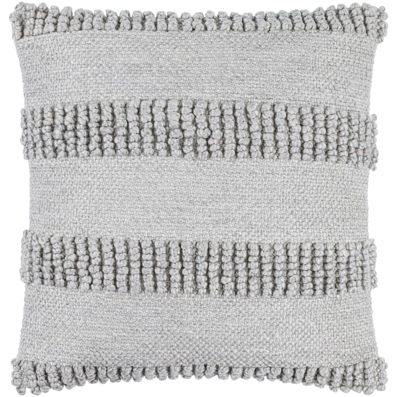 Dalea Textured Recycled PET Throw Pillow