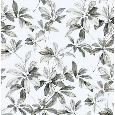 NextWall Leaf Trail Peel and Stick Wallpaper