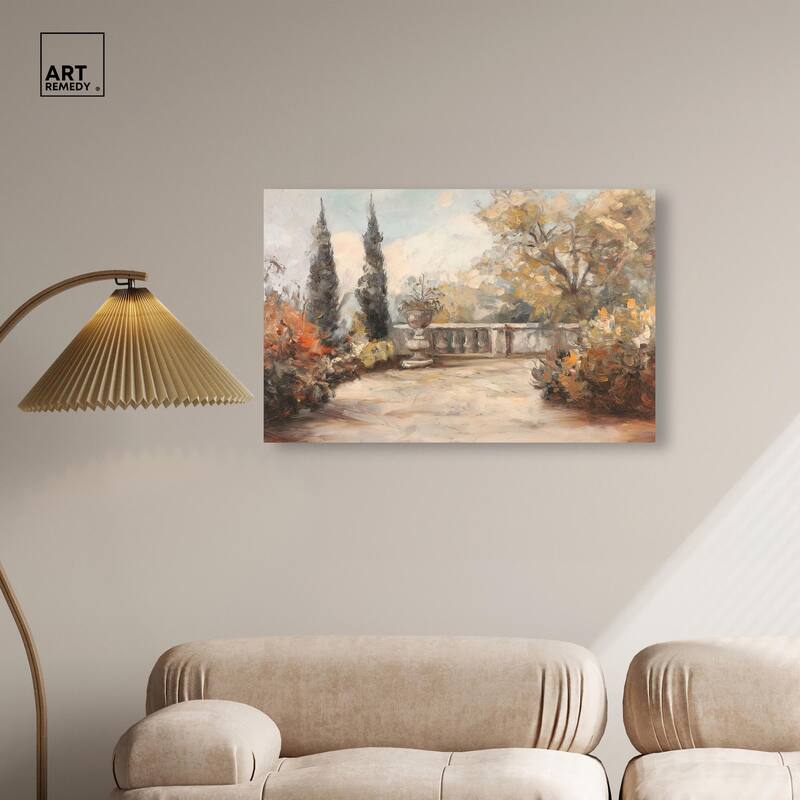 Autumnal Arbor Canvas by Art Remedy, Gallery Wrapped