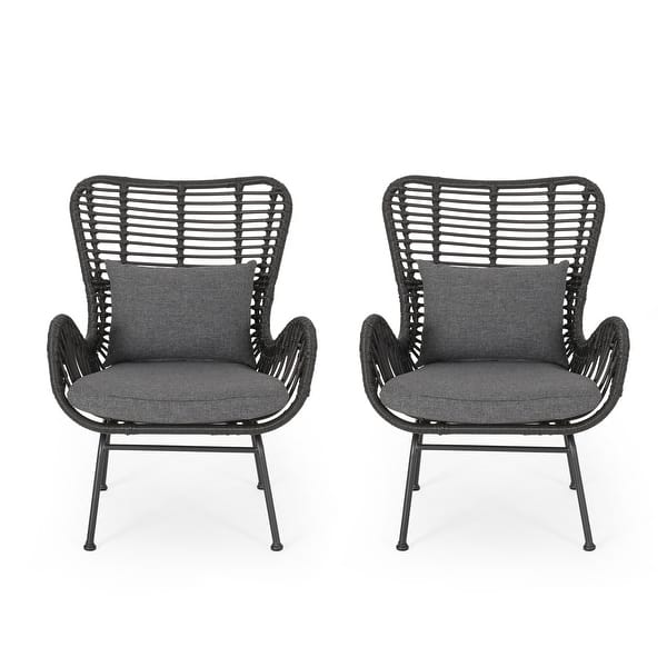 Trek werk patroon Montana Outdoor Club Chairs (Set of 2) by Christopher Knight Home - On Sale  - Overstock - 28422697