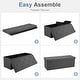 preview thumbnail 16 of 24, Folding Storage Ottoman Bench, Large End of Bed Storage Foot Rest Stools Ottoman Storage Chest with Padded Seat