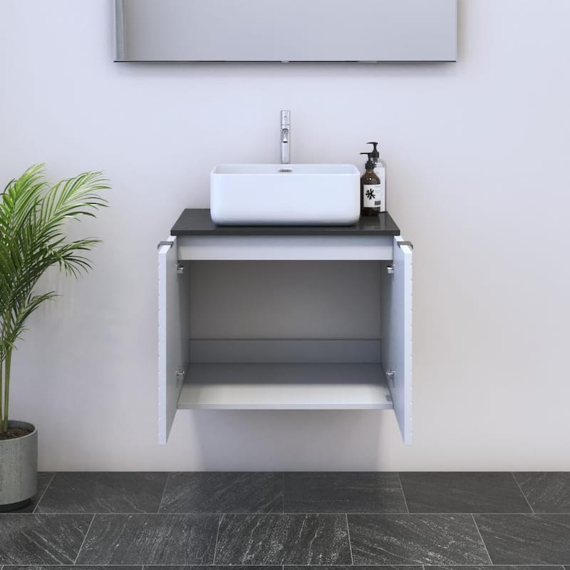 Capri 2D 60 Floating Bathroom Vanity (24" Width)