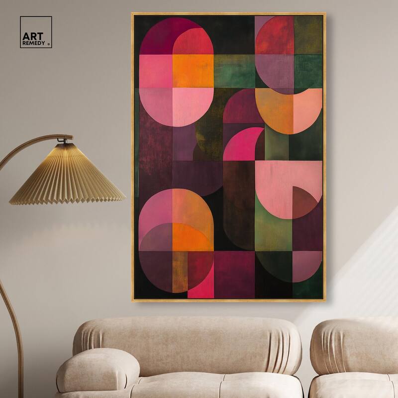 Bauhaus Romance Canvas by Art Remedy