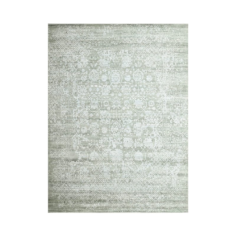 Hand Knotted 100% Wool Modern & Contemporary Oriental Area Rug Gray - 8' 8'' x 11' 4''