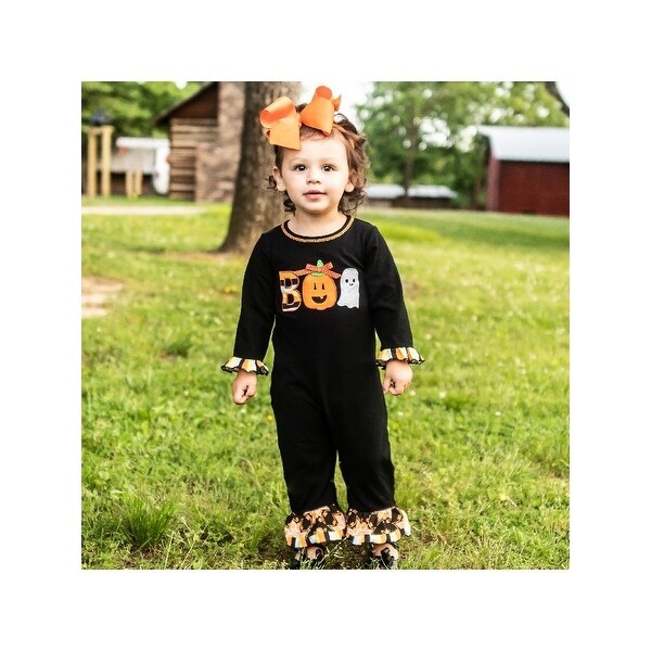 halloween romper baby girl