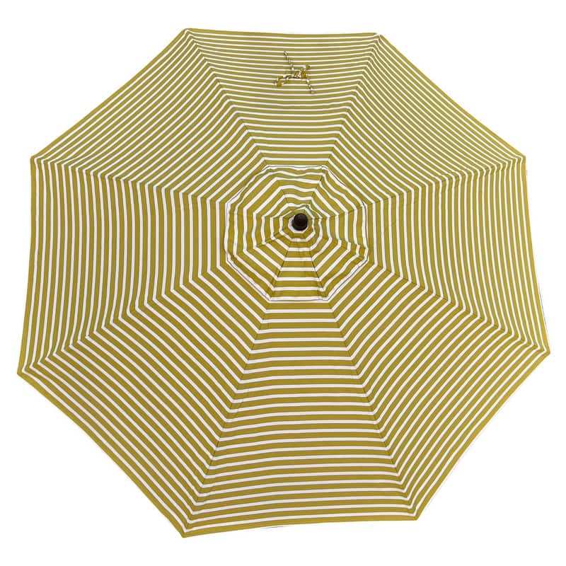Tropishade 9' Market Umbrella with Sunbrella 58034 Shore Citron