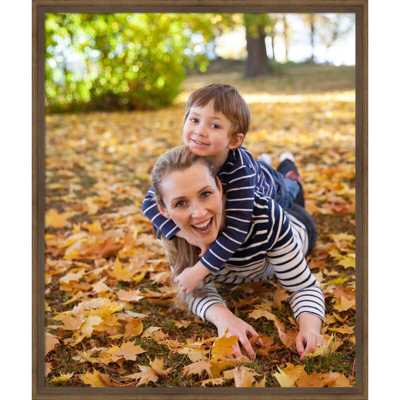 Lucie Black Framed Picture Frame, Photo Frame - 20x24 - Lucie Light Bronze