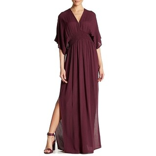 love stitch gauze kimono maxi dress