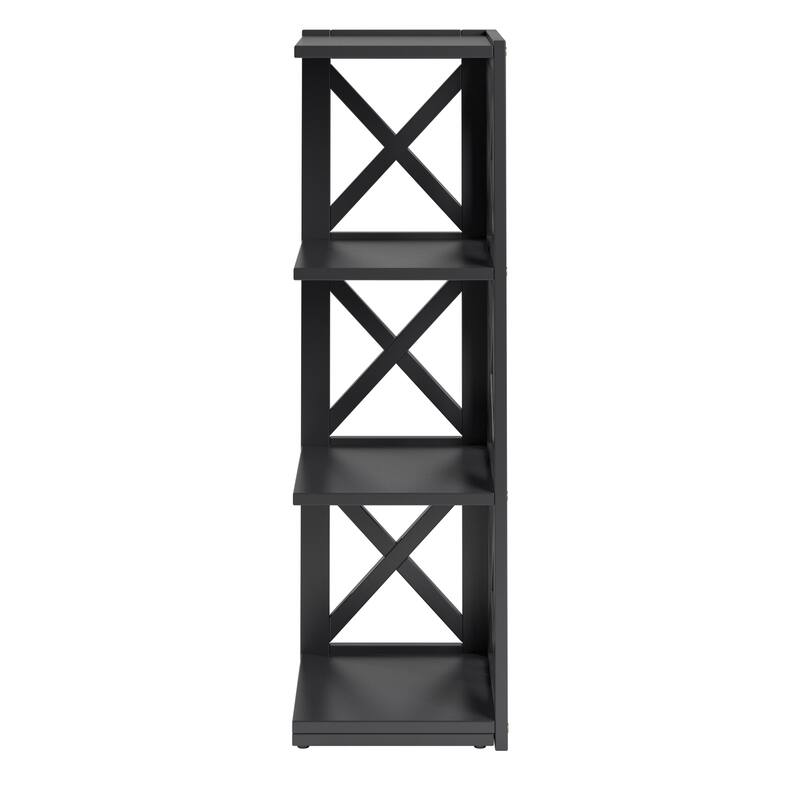 Kelsey X-Frame 3-Shelf Bookcase by iNSPIRE Q Classic