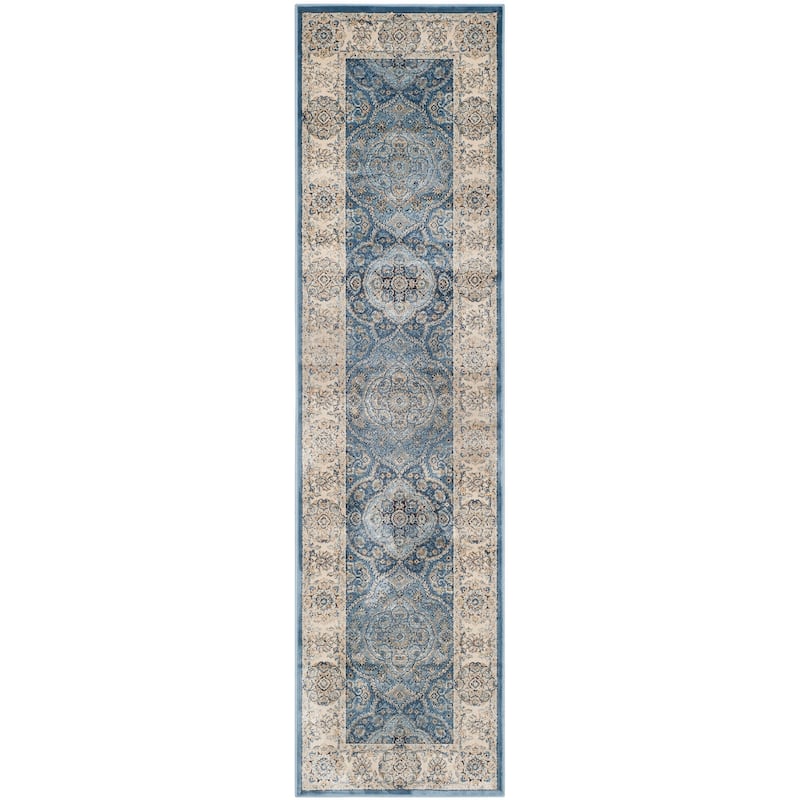 SAFAVIEH Persian Garden Vintage Distressed Boho Asime Traditional Oriental Viscose Rug