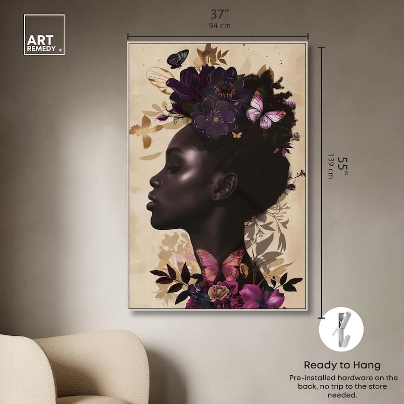 Butterfly Passion Canvas by Art Remedy